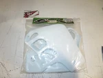 Ufo / Honda New Radiator Covers White Cr 500 89-01 116111 HO02620-041. Fixed Price $46.49.