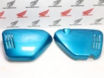Honda Cb 750 Four K0 Side Cover Set Candy Blue Green Japan 08360-300-020AZ. Fixed Price $370.46.
