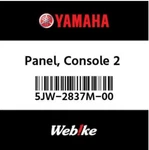 5JW-2837M-00-00 Yamaha Panel, Console 5JW2837M0000, New Genuine Oem Part. Fixed Price $101.17.