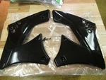 Ufo Rad Cover Set Kawasaki KX250F KXF250 2009-2012 / Black. Fixed Price $34.95.