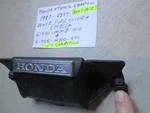 1987 1994 Honda VT1100C Shadow Lower Fork Cover + Emblem 61401-MM8-010. Fixed Price $28.95.