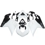 White Matte Black Fairings For 2007 2012 848 1098 1198 Ducati Injection Bodywork. Fixed Price $383.95.