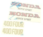 Tank And Side Cover Set - 1976 Honda CB400F Four Parakeet Yellow. Fixed Price $75.95.