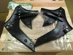 Ufo Rad Cover Set Kawasaki KX250F KXF250 2006-2008 / Black. Fixed Price $26.21.