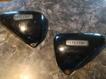 1995 Triumph Thunderbird 900 Right & Left Side Cover Panel Nice Open Set. Fixed Price $110.00.
