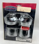 Kuryakyn 8636 Chrome Dust Covers For Honda GL1800 '01-UP Motorcycles. Fixed Price $15.00.