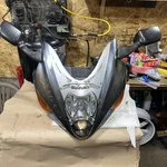 Oem Suzuki Upper Cowling Headlight / Nose Fairing 99-07 Hayabusa GSX1300R. Fixed Price $400.00.