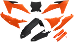 Ufo Body Orange/black For Ktm Sx '23-'24 KTKIT529F 333. Fixed Price $172.29.