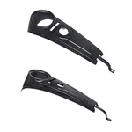 100% Black Carbon Fiber Gas Tank Dash Panel Console For 14-24 Road King. Fixed Price $229.95.
