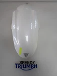 Triumph Treet Triple 765 Front Mudguard Crystal White T2304685. Fixed Price $120.88.