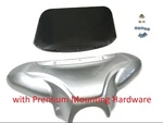 34" Universal Mutazu Silver Cruiser Front Fairing Batwing W/tinted Windshield. Fixed Price $179.00.