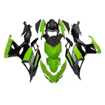 Green Black Fairing Kit For Kawasaki Ninja 2018-2023 EX400 Plastic Bodywork. Fixed Price $390.95.