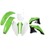 Fairing Kit Ufo Plast 7 Piece Green / White Black. Fixed Price $127.66.