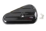 Oval Right Side Black Tool Box For Harley-davidson. Fixed Price $86.99.