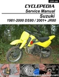 New Print Book 1981-2000 Suzuki DS80 & 2001+ JR80 Service Repair Manual CPP-165. Fixed Price $37.50.