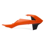 Polisport Radiator Scoops Orange KTM16/BLACK 8417900001. Fixed Price $43.73.