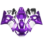 Abs Fairings Kit For Yamaha YZF600 R6 1998 1999 2002 Body Purple White. Fixed Price $380.95.