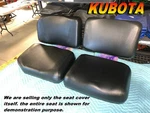 Kubota New Seat Cover 2013-20 X1100C X1120D X1140 996B. Fixed Price $89.95.