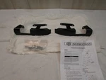2009-2013 Harley Saddlebag Filler Strip Kit Vivid Black Flht Flhr 91741-09DH. Fixed Price $150.00.