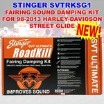 Stinger SVTRKSG1 Harley Sound Damping Kit Pre-cut Sheets For Perfect Fitment New. Fixed Price $107.77.