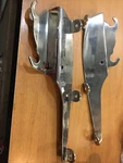 Harley Davidson Detachable Windshield Brackets #58344-96/58345-96A. Fixed Price $85.00.