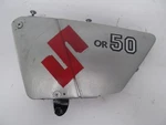 1980 Suzuki OR50 Left Side Frame Cover. Fixed Price $58.47.