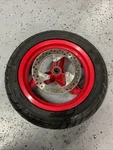 22 Moto Papio CF125 Front Wheel Rim Nice Tire & Brake Rotor 6FIV-070100-600. Fixed Price $148.75.
