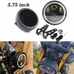 5.75" Led Headlight + Housing Mount Bracket For Yamaha V-star Xvs 650 950 1100. Fixed Price $59.93.