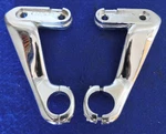 Genuine Harley Fltrx Road Glide Chrome Front Fairing Brackets Supports 2010-2013. Fixed Price $100.00.