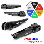 Black Mfp Front Rear Footpegs For Ninja 1000 Sx 12 13. Fixed Price $97.16.