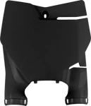Ufo Stadium Front Number Plate Black For Ktm Sx 17/14/85 19/16 KT04099001. Fixed Price $26.55.