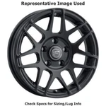 Forgestar F1727C063N26 F14 Drag 17X5 Wheel 5X120.65 Bolt Pattern Satin Black New. Fixed Price $339.66.