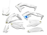 Cycra Complete Powerflow Body Kit White Kawasaki KX250F 17-20 1CYC-9319-42. Fixed Price $158.99.