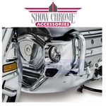 Show Chrome Front Lower Cowl For 2012-2017 Honda GL1800HPNM Gold Wing Audio Ma. Fixed Price $194.91.
