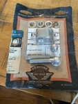 Nos Genuine Harley Softail Dyna Billet Headlamp Mount 67785-03. Fixed Price $23.99.