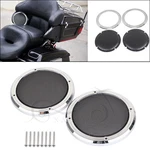 Moto Rear Speaker Mesh Grill Covers For Harley Electra Glide Flhtcu Fltru Flhtk. Fixed Price $38.98.