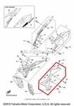 New Oem Yamaha Left Front Side Cover Panel White. Fixed Price $249.95.