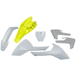 Ufo Plastic Kit Set Complete White Yellow Original 23 Husqvarna TC85 2018-2024. Fixed Price $104.99.