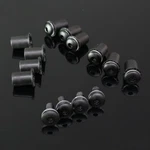 Black M5 Windscreen Bolts Kit Wellnut Washer X8 For Universal Motorcycle. Fixed Price $12.01.