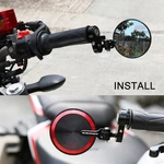 Reborn Cnc Red Folding Bar End Mirrors For Yamaha XSR700 2016-2022. Fixed Price $75.00.