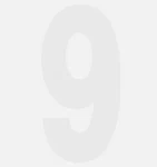 Factory Effex Standard 8" #9 White Number Plate Decals 3-PACK 02-4489 945647. Fixed Price $24.99.