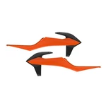 Polisport Orange/black Radiator Scoops For Ktm Xc/sx/exc (2019-2023). Fixed Price $38.49.