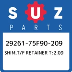 29261-75F90-209 Suzuki Shim,t/f Retainer T:2.09 2926175F90209, New Genuine Oem P. Fixed Price $26.14.