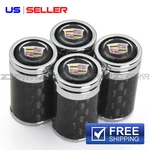 Carbon Fiber Valve Stem Caps Wheel Tire For Cadillac VC08 - Us Seller. Fixed Price $20.95.