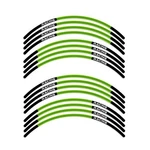 Green Line 17 Inch Edge Rim Sticker For Kawasaki Z650 18 19 20 21. Fixed Price $33.87.