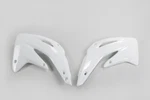 Ufo Rad Cover Set Honda CR85 2003-2023 / White. Fixed Price $29.95.