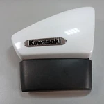 Oem 2008 Kawasaki Vulcan VN900 Side Battery Cover Wht 36001-0082 14091-0641. Fixed Price $55.00.
