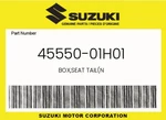 Suzuki Genuine Box,seat Tail(n 45550-01H01. Fixed Price $94.77.