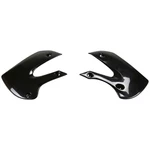 Ufo Radiator Shrouds Scoops Black KA03733#001. Fixed Price $42.50.
