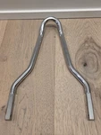 Vintage Drag Specialties Round Tapered Chrom Backrest Sissy Bar Harley. Fixed Price $49.99.